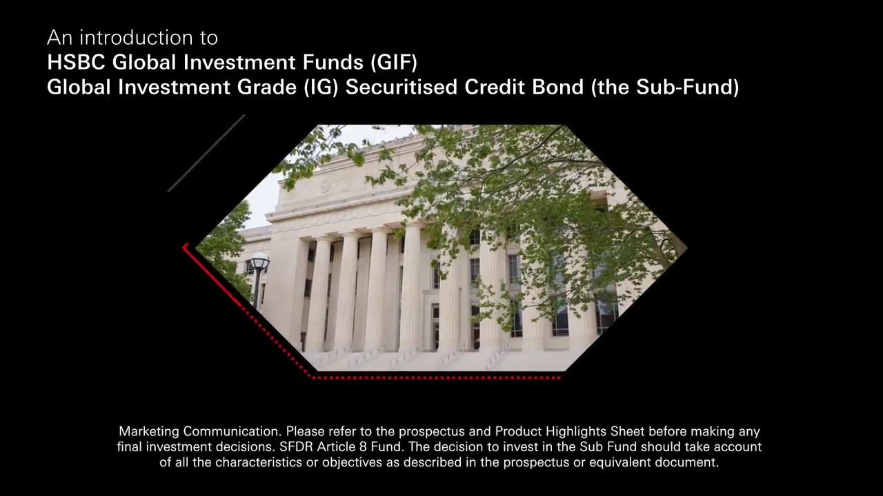 HSBC GIF Global Investment Grade Securitised Credit bond fund
