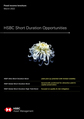 Short Duration Bond opportunities