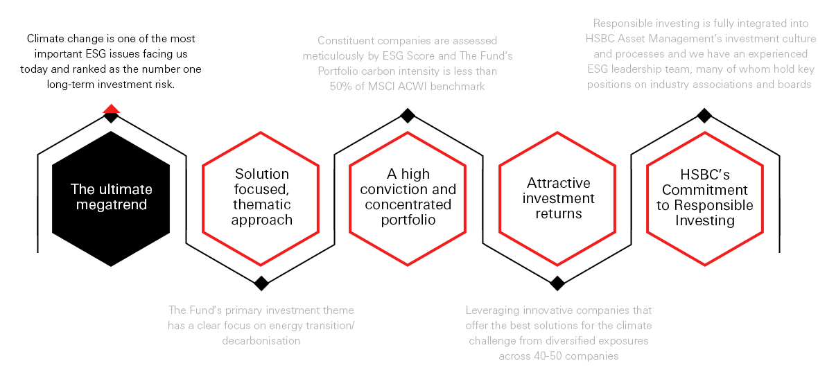 Why invest in HSBC GIF Global Equity Climate Change?